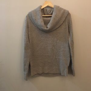Gray oversized sweater